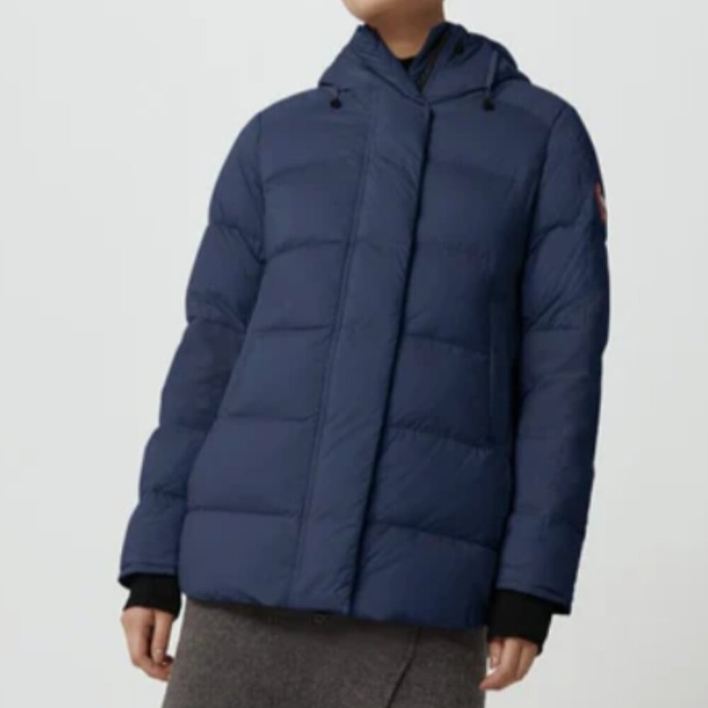 Canada Goose Navy Alliston Down Jacket
